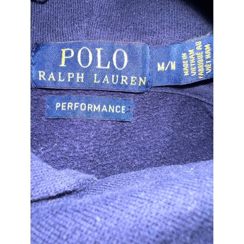 Polo Ralph Lauren Performance Hoodie Mens Med Classic‎ American Athletic Comfort